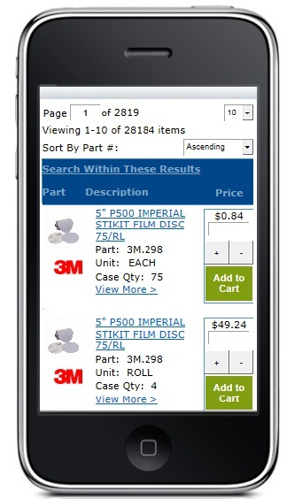 Phone Search Results
